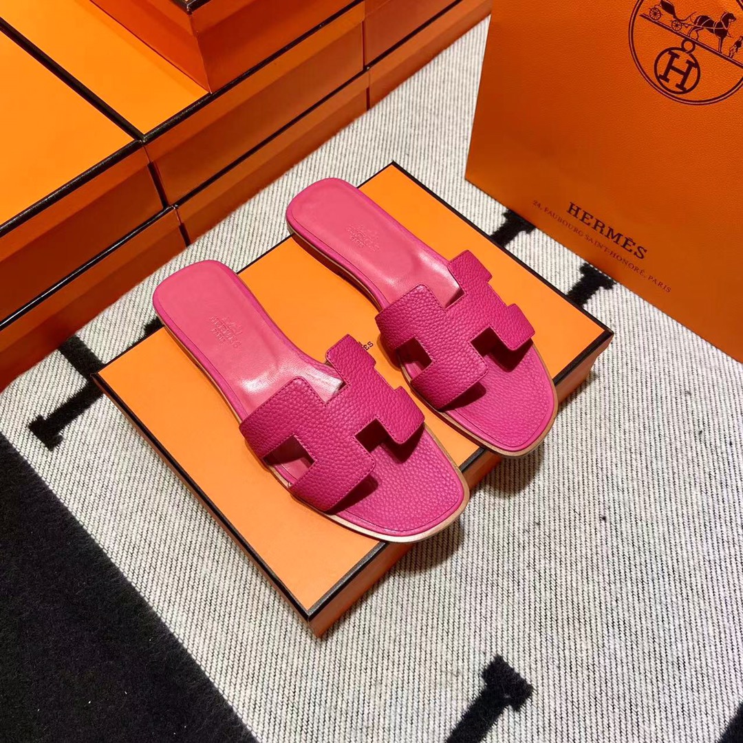 에르메스 올수공 오란 슬리퍼 샌들 토고 43